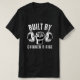 Von Hühnern und Reis gebaut T-Shirt (Design vorne)