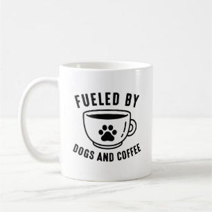 Von Hunden und Kaffee gespeist Kaffeetasse