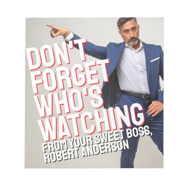 Von Ihrem süßen Boss Notizblock (Vorderseite)