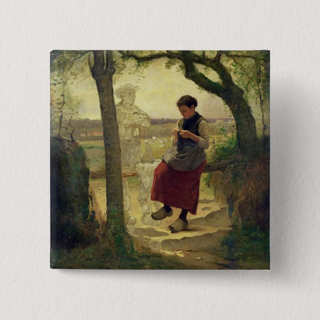 Von ihrer Love träumen, 1901 Button (Vorderseite)