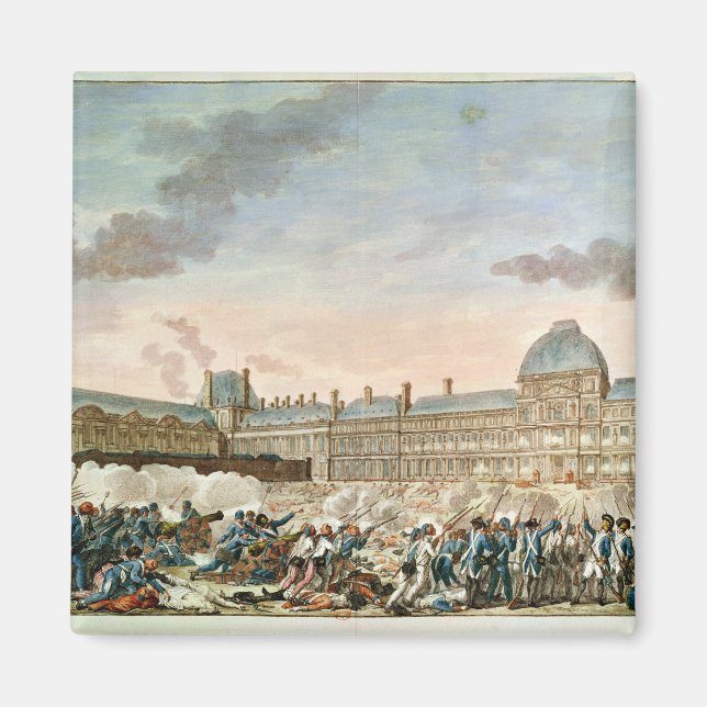 von Isidore Stanislas Helman eingegraben Magnet (Vorne)