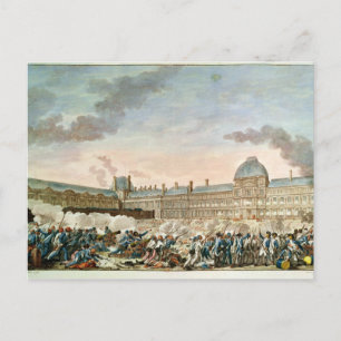 von Isidore Stanislas Helman eingegraben Postkarte