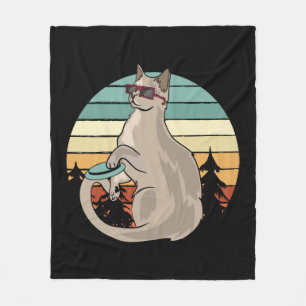Von Jeeps und Cats Funny T Shirt Geschenk abgelenk Fleecedecke