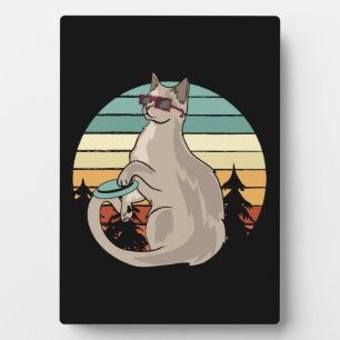 Von Jeeps und Cats Funny T Shirt Geschenk abgelenk Fotoplatte