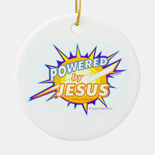 Von Jesus Ornament angetrieben