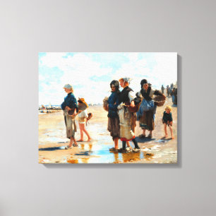 Von John Singer Sargent zum Fischen Leinwanddruck