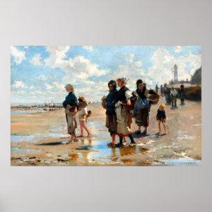 Von John Singer Sargent zum Fischen Poster