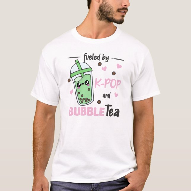 Von K-Pop und Bubble Tee getrieben Kawaii Boba Tea (Vorderseite)