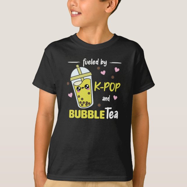 Von K-Pop und Bubble Tee getrieben Kawaii Boba Tea (Vorderseite)