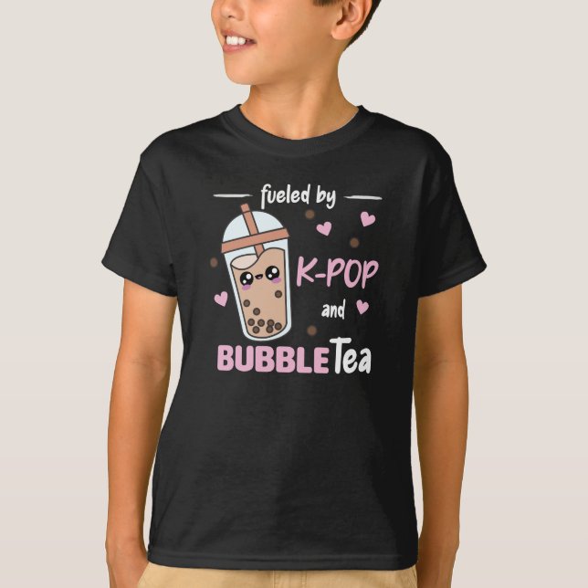 Von K-Pop und Bubble Tee getrieben Kawaii Boba Tea (Vorderseite)