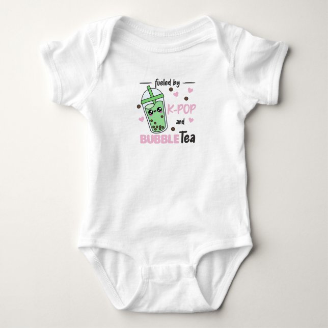 Von K-Pop und Bubble Tee getrieben Kawaii Boba Tea (Vorderseite)