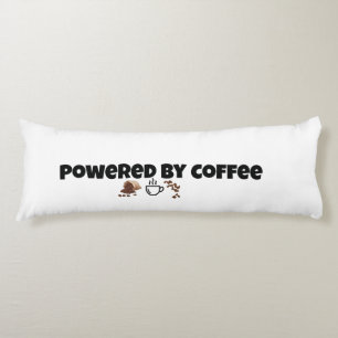 Von Kaffee angetriebene lustige Kaffeeliebhaber-Kö Seitenschläferkissen