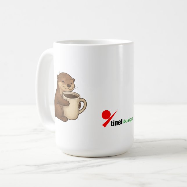 Von Kaffee besessen Kaffeetasse (Vorderseite Links)