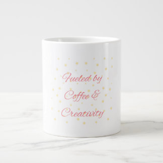 Von Kaffee & Kreativität gespeist Tasse