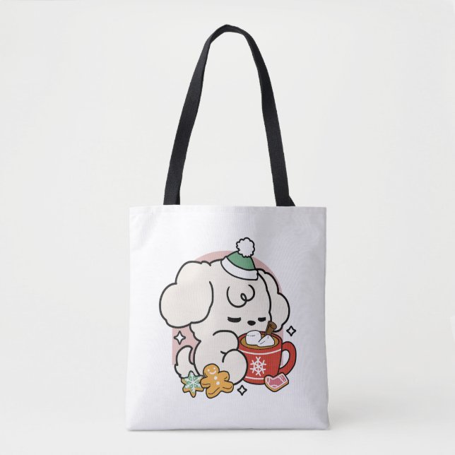 Von Kakao und Welpenträumen angetrieben - Niedlich (Vorderseite)