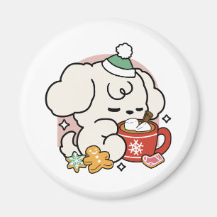 Von Kakao und Welpenträumen angetrieben - Niedlich Magnet