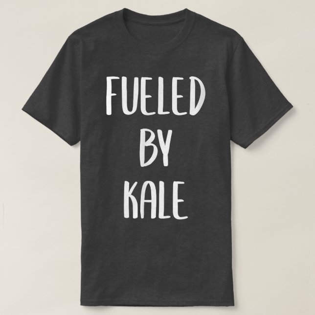 Von Kale gespeist T-Shirt (Design vorne)