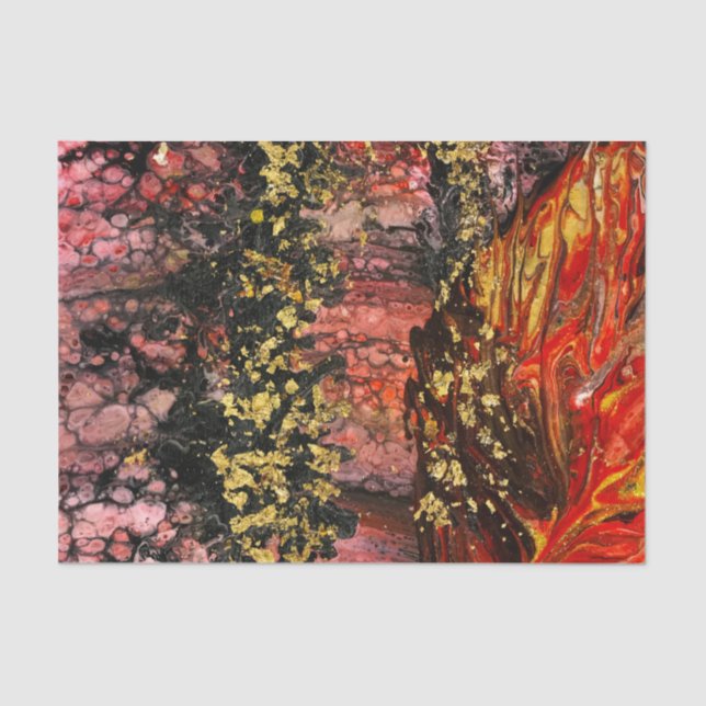 Von Kaliforniens Feuerwerk Inspiriert Seidenpapier (Vorderseite)