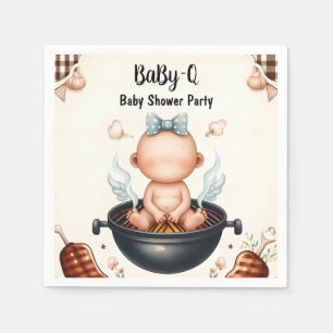 Von Kariert Babyq Fun Food Steak Beef Grillen Baby Serviette