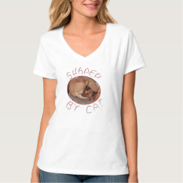Von Katze geformt T-Shirt