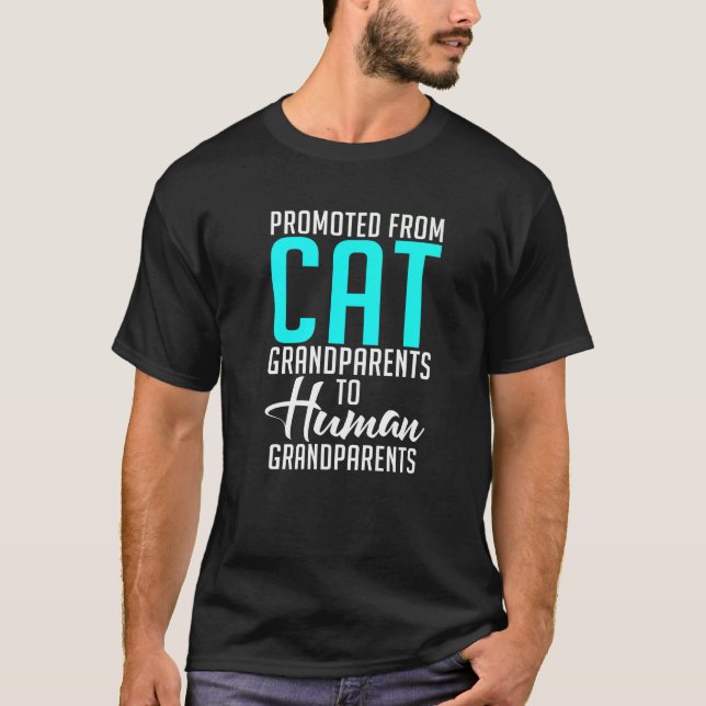 Von Katzen-Großeltern zum menschlichen Großvater g T-Shirt (Vorderseite)