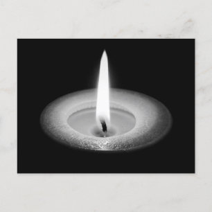 Von Kerzenlicht Postkarte