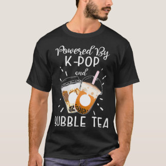 Von KPOP angetriebene Frauen Boba Tea Bubble Tea K T-Shirt