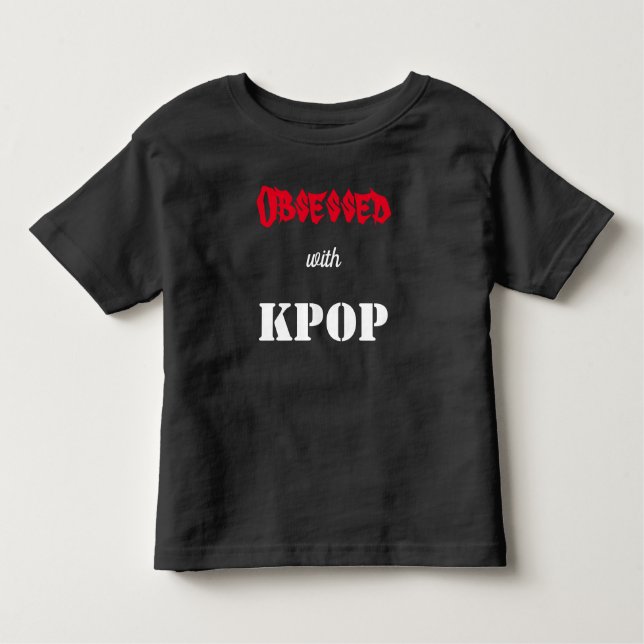 Von KPOP-Kleinkind-T - Shirt besessen (Vorderseite)