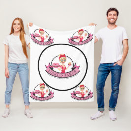 Von Liebe Baker Blanket ergriffen Fleecedecke