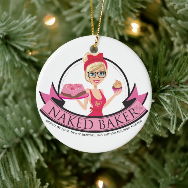 Von Liebe Baker Keramik geschmückt Keramik Ornament (Baum)