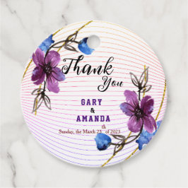 Von Lila abkleben Geschenkanhänger