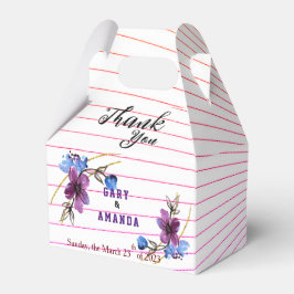 Von Lila abkleben Geschenkschachtel