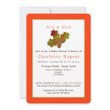 Von Little Acorns Kinderdusche Einladung