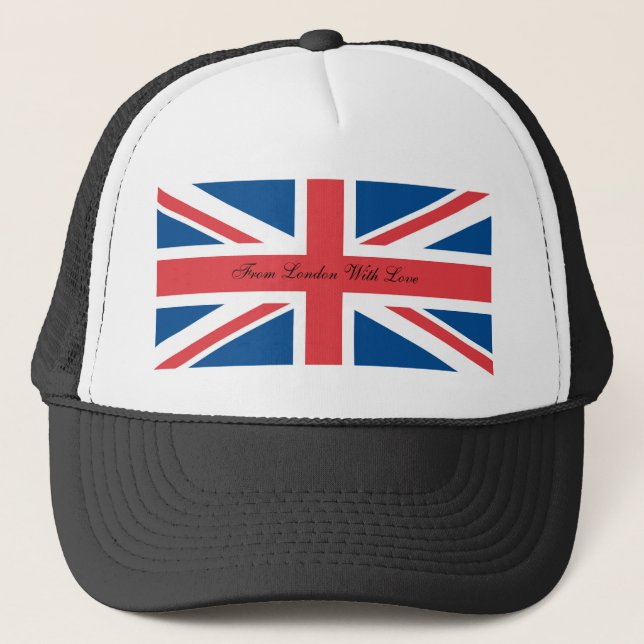 Von London mit Liebe Truckerkappe (Vorderseite)