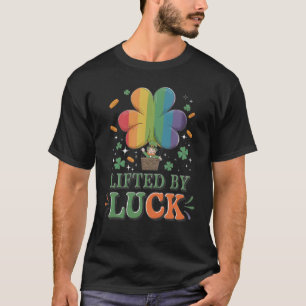 Von Luck angehoben: St. Patricks Day Balloon Desig T-Shirt