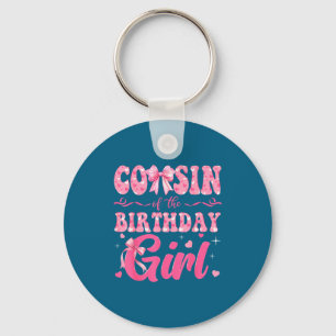 Von Mädchen Cousine Geburtstag Familie Rosa Kokett Schlüsselanhänger