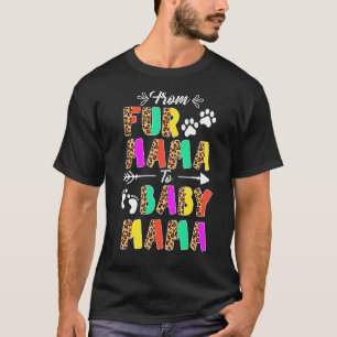 Von Mama bis Baby Mama Junge Mutter Muttertag T-Shirt