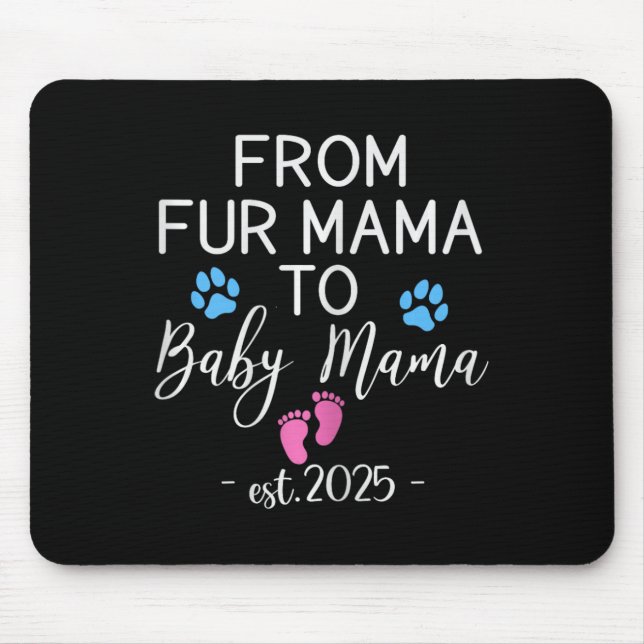 Von Mama zu Ba1 Mousepad (Vorne)