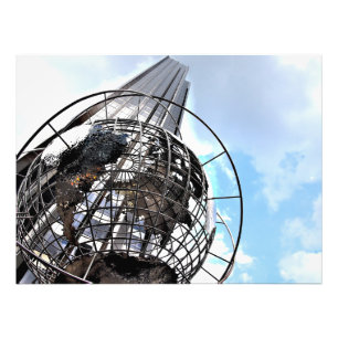 Von Manhattan zum Himmel Fotodruck