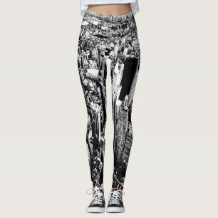 Von Manhattan zum Himmel Leggings