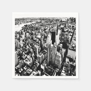 Von Manhattan zum Himmel Serviette