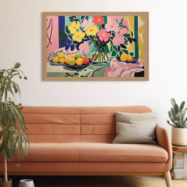 Von Matisse Inspiriert, lebendige Blume Poster (Von Creator hochgeladen)