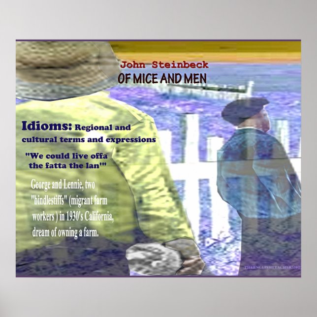 von Mäusen und Männern Poster (Vorne)