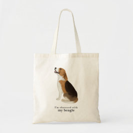 'Von meinem Beagle besessen' Tote Bag Tragetasche