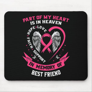 Von meinem Herzen ist in den Himmel am besten Freu Mousepad