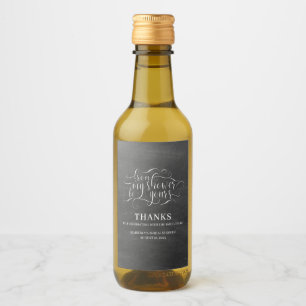 Von meiner Dusche zu Deiner selbstgemachte Duschge Weinetikett