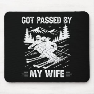 Von meiner Frau getreten lustiger Ehemann Cooles S Mousepad