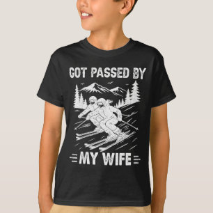 Von meiner Frau überfahren lustiger Ehemann Cooles T-Shirt