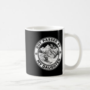 Von meiner Tochter getreten Lustiges Skifahren _8 Kaffeetasse