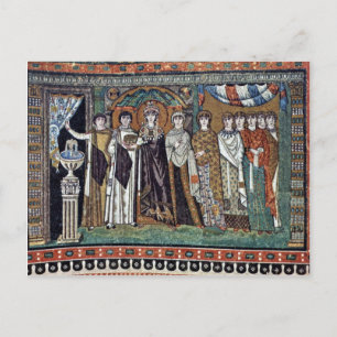 Von Meister von San Vitale in Ravenna (beste Quali Postkarte